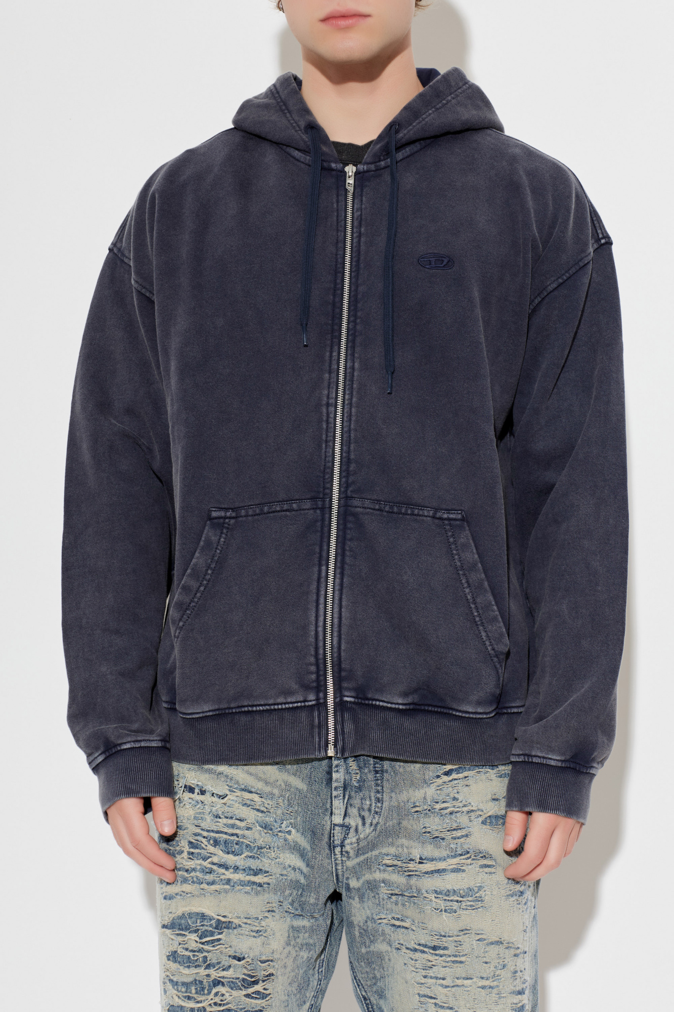 Diesel Hoodie 'S-BOXT-HOOD-ZIP-DEN' | Men's | Vitkac